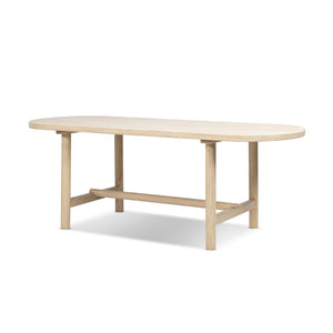 Milo - 8 Seat Oval Dining Table - Natural