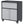 AOBABO Steel Lockable Wheeled Storage Cabinet w/Drawer & Shelves, Black/Grey