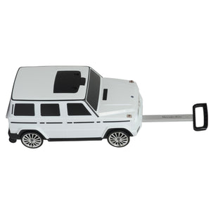 Best Ride On Cars Mercedes G Class Stylish Large Suitcase Ride On Vehicle, White