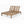 TREXM 5-Position Adjustable Backrest Double Chaise Lounge Outdoor