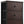REAHOME Vertical Narrow Metal Tower Dresser w/5 Fabric Drawer Bins, Rustic Brown
