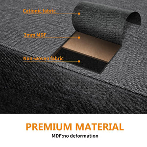 REAHOME 9 Drawer Steel Frame Bedroom Storage Organizer Chest Dresser, Black/Gray