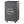 WOWLIVE 90L Rectangular Deluxe Laundry Service Rolling Basket, Heathered Gray
