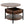 FABATO Lift Top Round Coffee Table with Storage & Hidden Compartment, Espresso