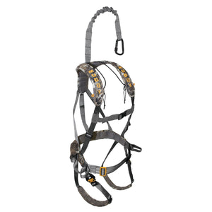 Muddy The Boss Tree Stand, Ambush Safety Harness & Hawk Set of 3 Climbing Sticks