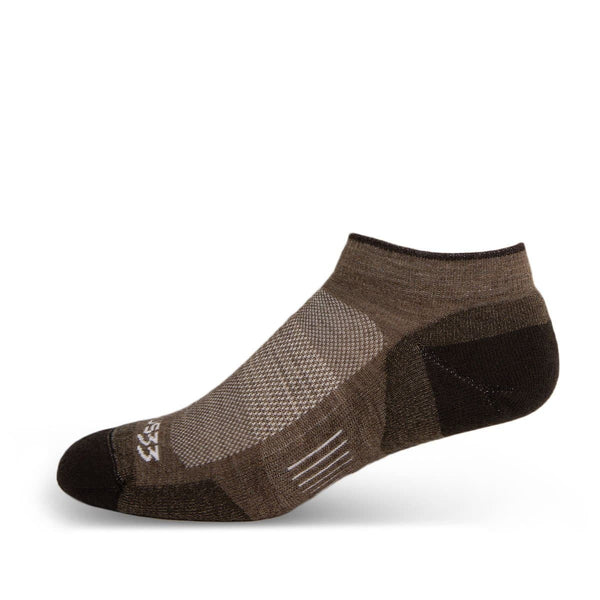 Full Cushion - No Show Wool Socks Mountain Heritage