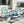 Kincaid Outdoor 3-Piece Conversation Set with Iron Frame - Teal