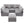 Sectional Sofa Modular U-Shaped With Ottoman & USB Ports