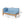 Brava X-Back 4-Piece Sofa Set, Blue