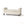 Ivory Fabric Storage Bench with Rolled Arms