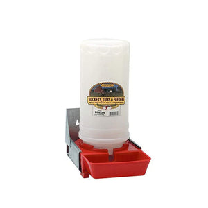 Little Giant 1-Gal Impact Translucent Polyethylene Piglet Waterer (2 Pack) - TRAPSKI