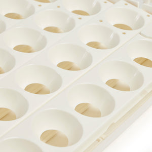 Farm Innovators 3200 Automatic 41 Spot Egg Turner for Improved Hatching, White