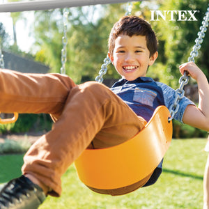 Intex 4 Activity Feature Colored Playground Swing with Trapeze Bar - TRAPSKI