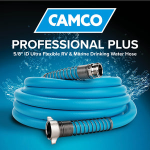 Camco EvoFlex 75 Foot RV and Marine Drinking Water Hose for Outdoor Recreation