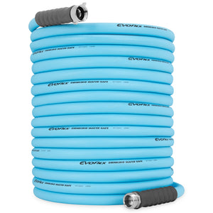 Camco EvoFlex 75 Foot RV and Marine Drinking Water Hose for Outdoor Recreation