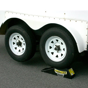 Camco Trailer Aid PLUS Tandem Trailer Tire Changing Ramp with  5.5" Lift, Black