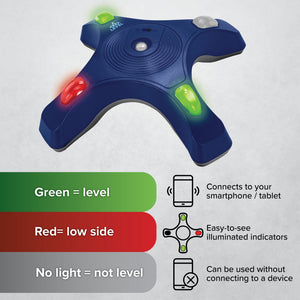 Camco Wireless Automatic RV EZ Level with Illuminated Indicator Lights, Blue