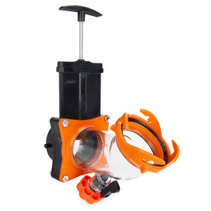 Camco Rhino Blaster Pro Clear Elbow RV Trailer Holding Tank Rinser w/Gate Valve