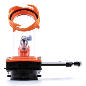 Camco Rhino Blaster Pro Clear Elbow RV Trailer Holding Tank Rinser w/Gate Valve