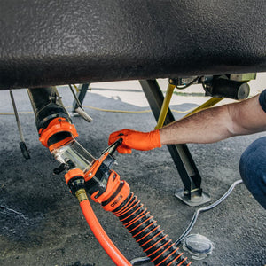 Camco Rhino Blaster Pro Clear Elbow RV Trailer Holding Tank Rinser w/Gate Valve