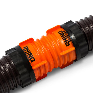 Camco RhinoFLEX RV Sewer Hose Connector Coupler w/Locking Rings, Accessory Only