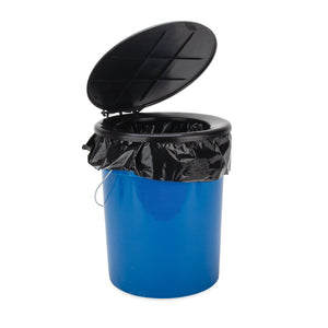 Camco RV Portable Outdoor 5 Gallon Toilet Bucket Kit with Seat & Lid Attachment