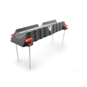 Camco 43071 Adjustable Stackable Sewer Hose Drain Support Kit for RV (6 Troughs)