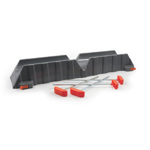 Camco 43071 Adjustable Stackable Sewer Hose Drain Support Kit for RV (6 Troughs)