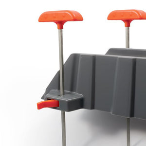 Camco 43071 Adjustable Stackable Sewer Hose Drain Support Kit for RV (6 Troughs)