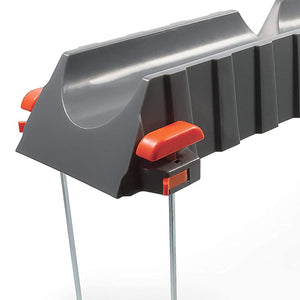 Camco 43071 Adjustable Stackable Sewer Hose Drain Support Kit for RV (6 Troughs)