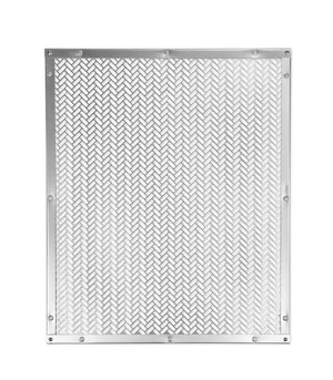 Camco Premium Lower RV Adjustable Protective Metal Screen Door Grille, Silver