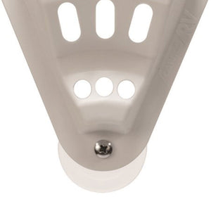 Camco 3 x 5 Inch Durable Plastic Construction Suction Cup Flag Holder, White