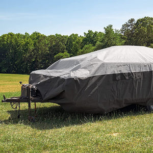 Camco ULTRAGuard 12-14' Pop Up RV Camper Cover with Doors and Covered Air Vents