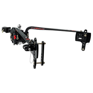 Camco Eaz Lift ReCurve R6 Weight Distribution Hitch w/15,000 lbs Capacity, Black