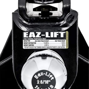 Camco Eaz Lift ReCurve R6 Weight Distribution Hitch w/15,000 lbs Capacity, Black