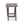 Camco Adirondack Portable Outdoor Camping Plastic Folding Side Table, Taupe