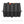 Camco Vented RV/Marine Double SideBySide Durable Polymer Battery Box Set, Black