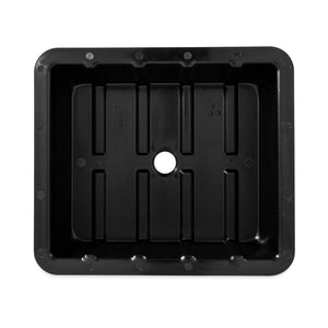 Camco Vented RV/Marine Double SideBySide Durable Polymer Battery Box Set, Black