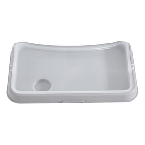 hauck Alpha+ Wooden High Chair with Tray and Safety Bar, Grey