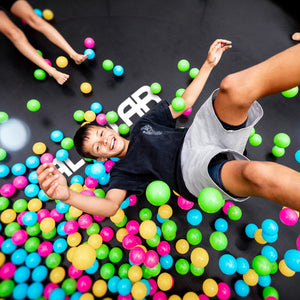 ALLSTAR 10' Trampoline for Kids Outdoor Backyard Play Equipment w/ Net & Ladder