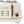 Haden Heritage 4 Slice Wide Slot Stainless Steel Toaster, Ivory & Copper