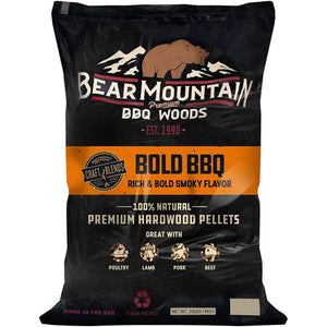 Bear Mountain BBQ Hardwood Bold Craft Blends Grill Smoker Pellets, 20 Pounds - TRAPSKI