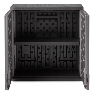 Suncast Single Shelf Garage Wall Cabinet with Wall Mounted Hand Tool Organizer