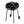 MECO Americana Swinger Wheeled Charcoal Grill, Side Tables & Bottom Shelf, Black