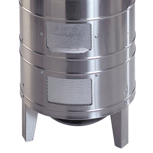 Americana Grills 351 Square Inch Stainless Steel Charcoal BBQ Meat Water Smoker - TRAPSKI