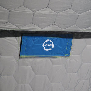 CLAM X-500 Portable 9 Ft 5 Person Ice Team Thermal Hub Shelter w/Dimmable Light