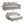 Leira Beige Linen Pull Out Sleeper