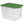 Sterilite 12 Gal Latching Lid Holiday Storage Tote Organizer Bin, Green, 4 Pack