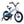RoyalBaby Buttons 16'' Kids Bike with Kickstand & Training Wheels, Matte Blue