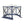 CLAM Quick Set Venture Canopy, Blue + Clam Quick Set Screen Hub Tent (2 Pack)